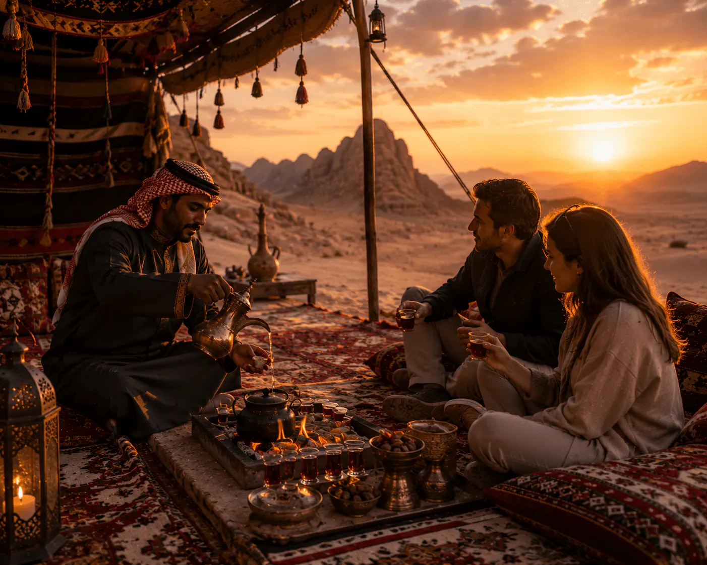 Bedouin Tea Ritual